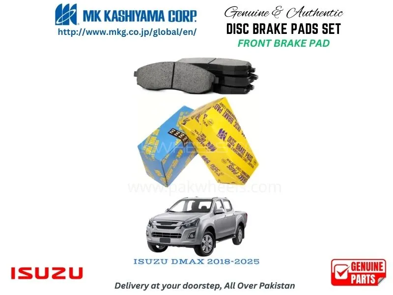 Isuzu D-Max 2018-2025 Front Brake Pads MK Japan Image-1