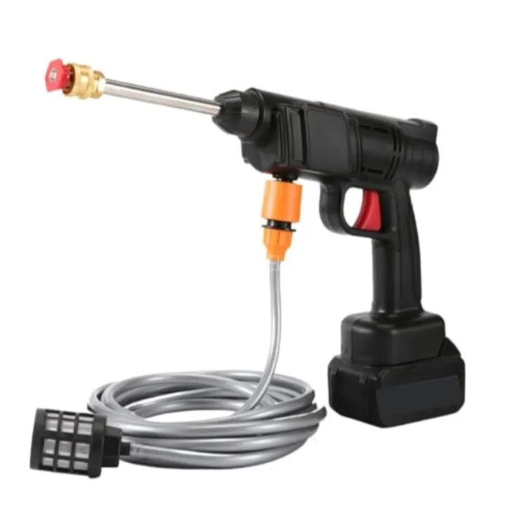 Wireless Pressure Washer Gun 48v Battery Without Box | For Car, Bike, Solar Panels etc Image-1