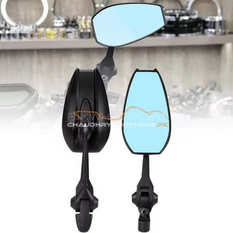 Side view mirror-blue glass Image-1