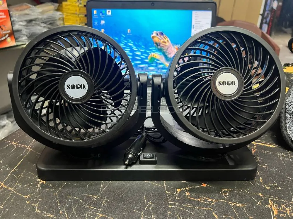 Sogo Single Headed Fan 12V (BIG SIZE) Image-1