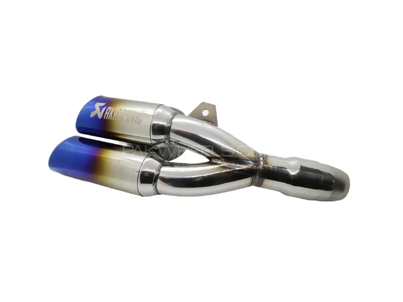 Universal Stainless Steel Slip-On Motorcycle Exhaust Muffler Pipe (38mm-51mm) Image-1