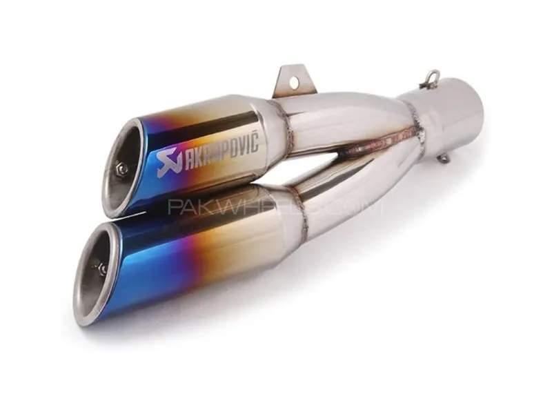 Universal Stainless Steel Slip-On Motorcycle Exhaust Muffler Pipe (38mm-51mm) Universal Stainless Steel Slip-On Motorcycle Exhaust Muffler Pipe (38mm-51mm) Image-2