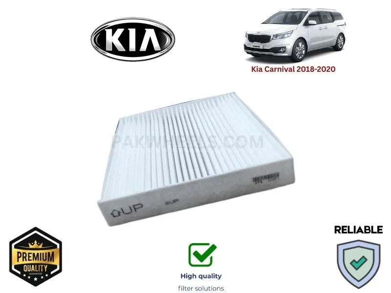 KIA Carnival 2018-2020 CABIN AC FILTER - PREMIUM QUALITY Image-1
