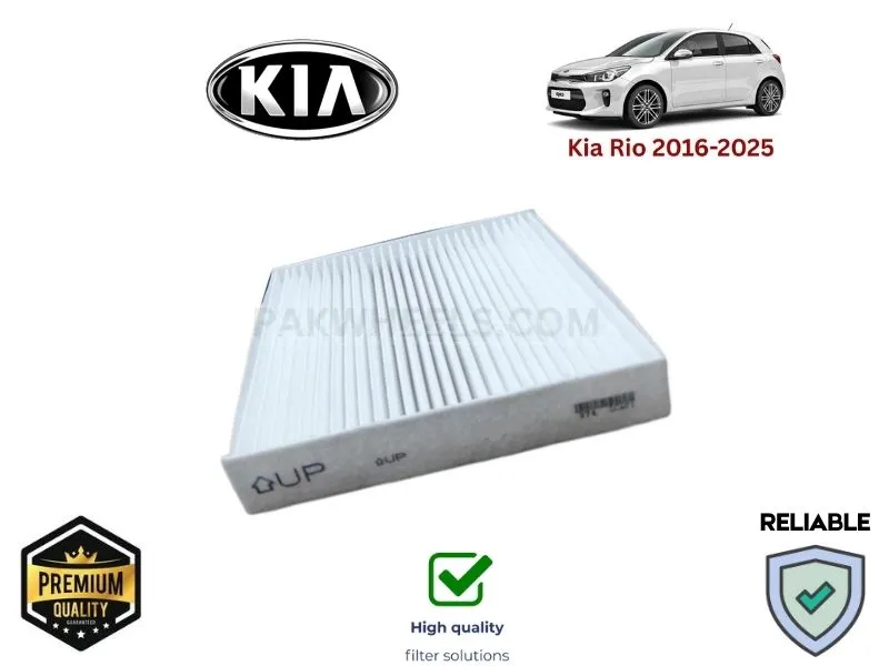 KIA Rio 2016-2025 CABIN AC FILTER - PREMIUM QUALITY Image-1