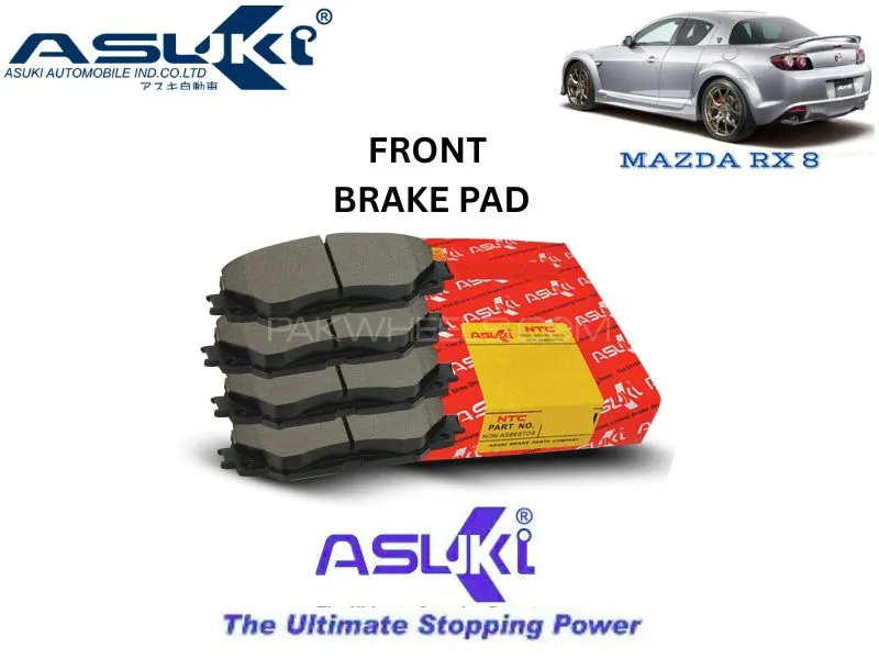 Mazda RX 8 Front Brake Pads Asuki Image-1