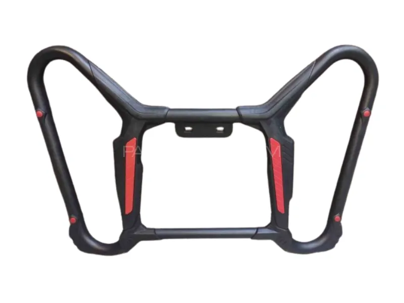 Motorcycle Safe Guard E102 – Universal Fitting | Heavy Duty with Anti-Rust ABS Coating Image-1
