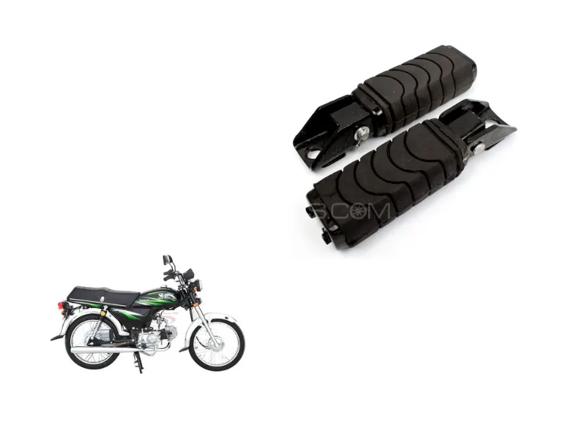 Crown Lifan Footrest Rear Set for 70cc Motorcycles Image-1