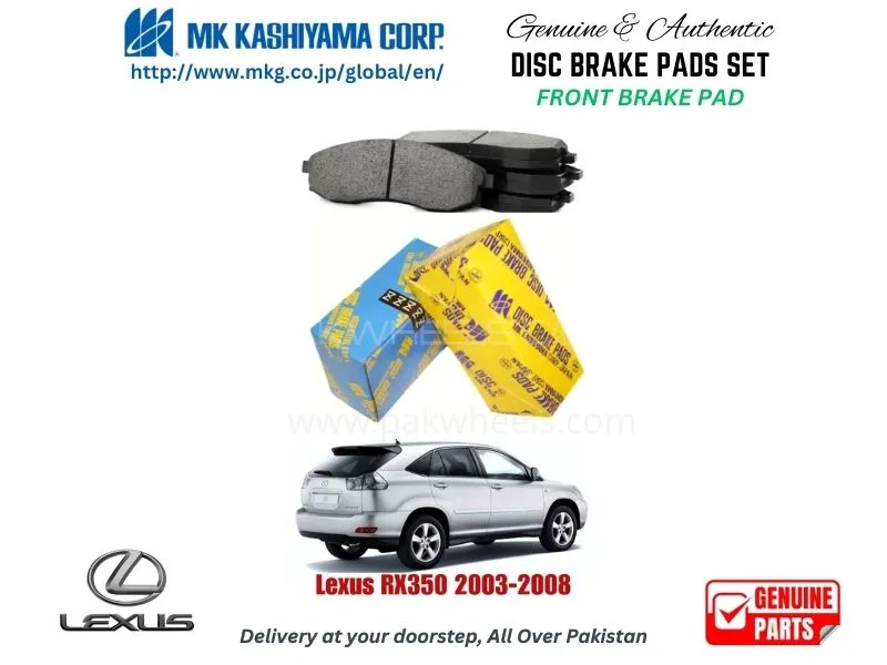 Lexus RX350 2003-2008 FRONT BRAKE PADS MK JAPAN Image-1
