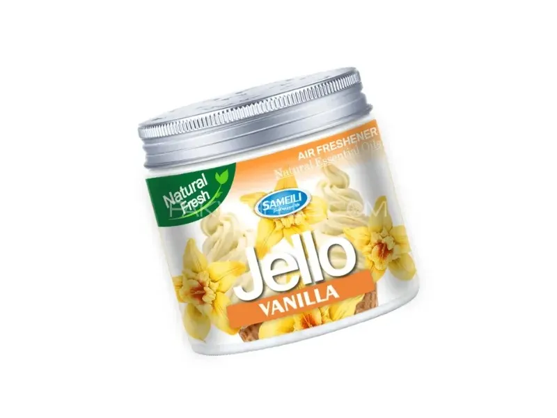 Jello - Gel Air Freshener For Car and Home Office Vanilla  Click Photo to Enlarge Image-1