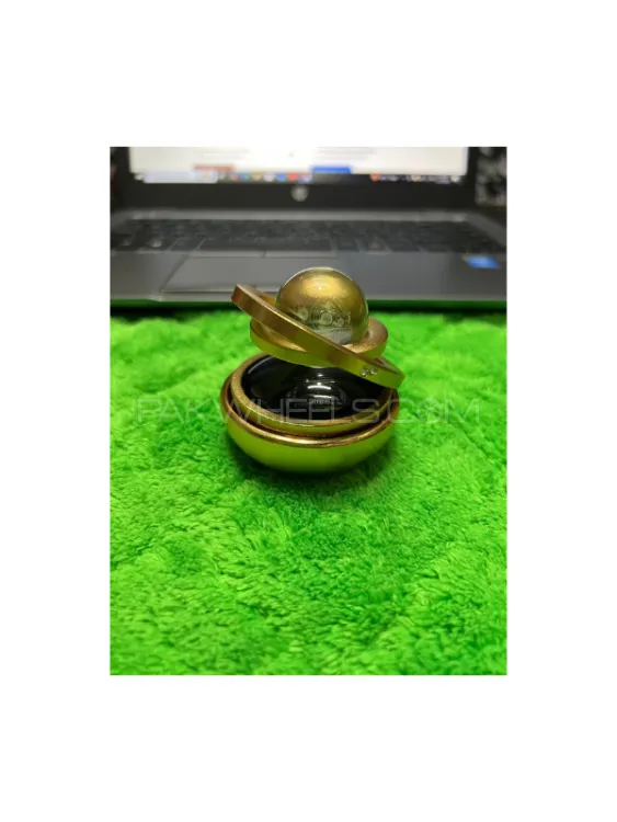 Car Dashboard Solar Ring Decoration With Perfume Image-1