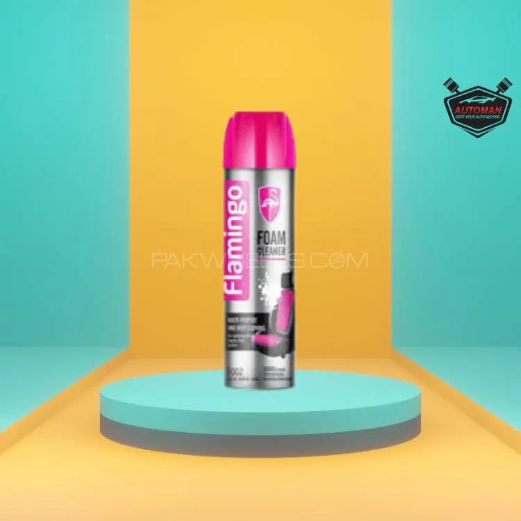 Flamingo Foam Cleaner – Powerful, Gentle, & Effortless Cleaning! Image-1
