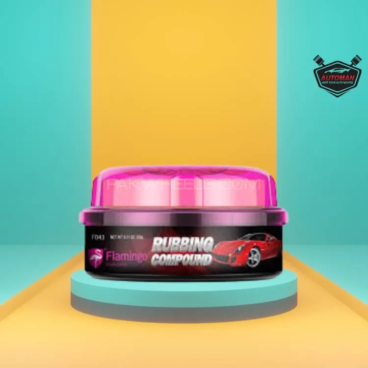 "Flamingo Rubbing Compound – Premium Surface Restorer for Flawless Finishes" Image-1