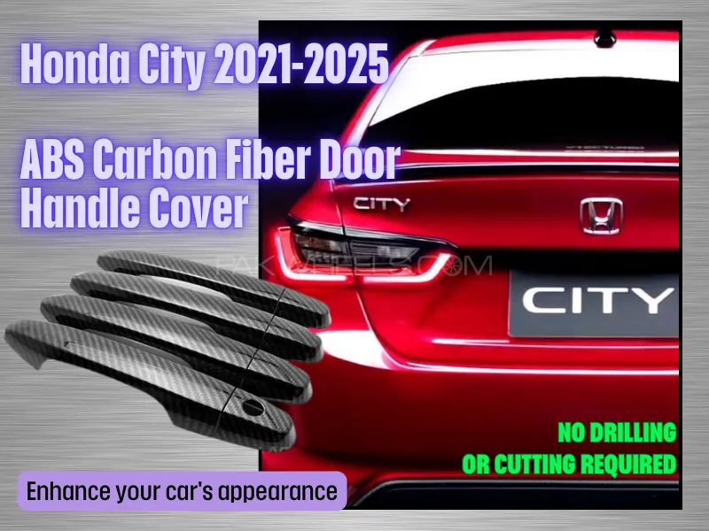Honda City 2021-2025 Door Handle Covers Image-1