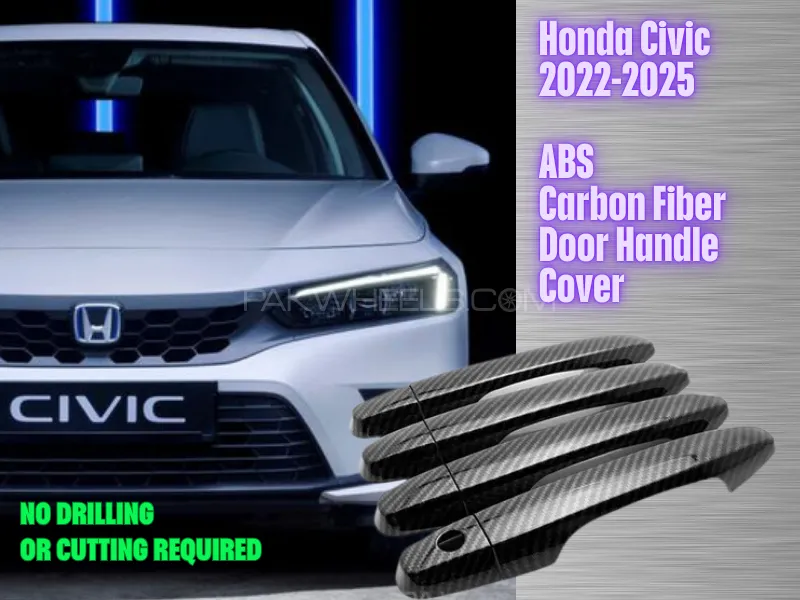 Honda Civic 2022-2025 Door Handle Covers Image-1