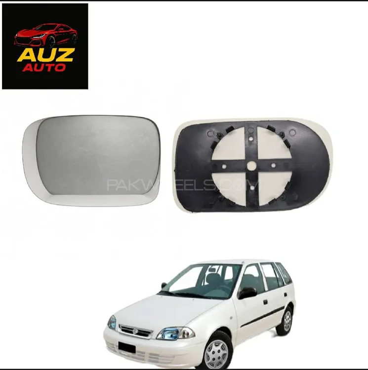 Side Miror Plate Rearview Wing Mirror Inner Glass For Suzuki Image-1