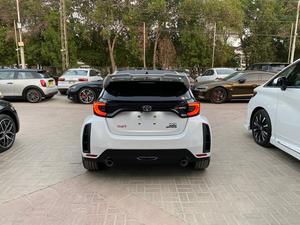 Toyota Yaris GR 1.6 ltr
Model: 2022
Mileage: 30,000 km
Unregistered 
Fresh Import 
 
*6 Speed Manual Transmission
*Inline 3 cylinder IC-turbo 
*Full Time 4WD
*Original Toyota Entertainment 
*JBL Sound System

Calling and Visiting Hours

Monday to Saturday 

11:00 AM to 7:00 PM