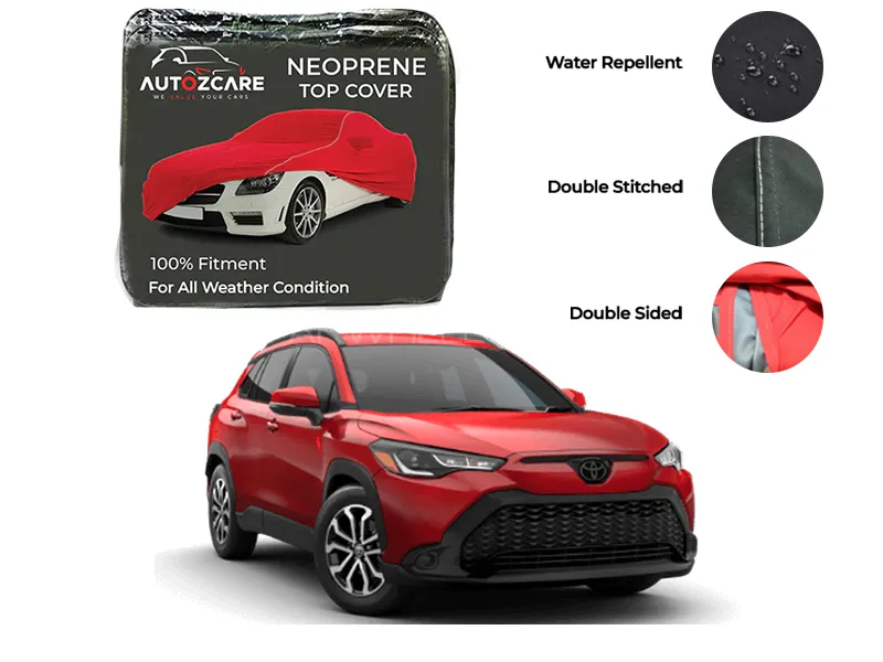 Toyota Corolla Cross Neoprene Top Cover Model 2020-2025 Image-1