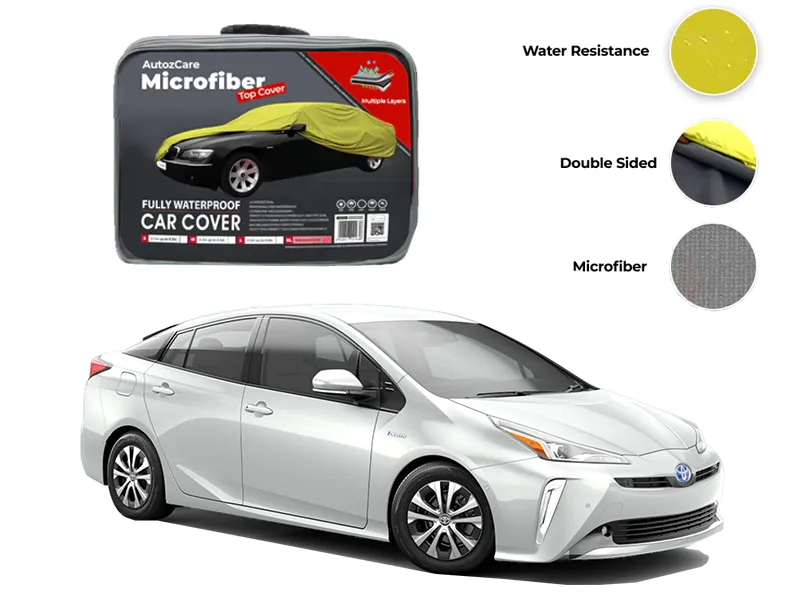 Toyota Prius Alpha Microfiber Car Top Cover - Model 2016-2022 Image-1