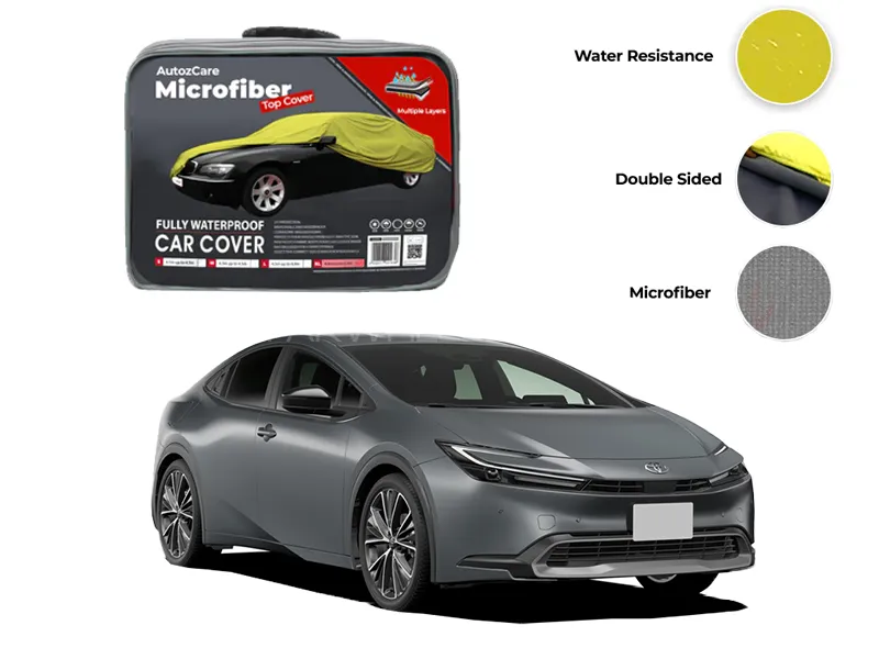 Toyota Prius HEV Microfiber Car Top Cover - Model 2022-2025 Image-1