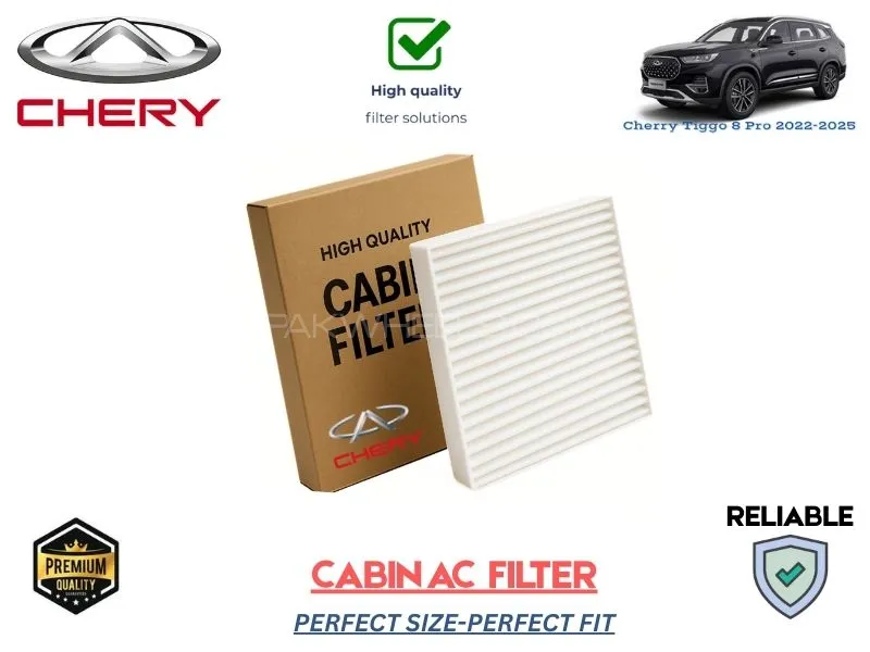 Chery Tiggo 8 Pro 2022-2025 HIGH QUALITY CABIN FILTER Image-1