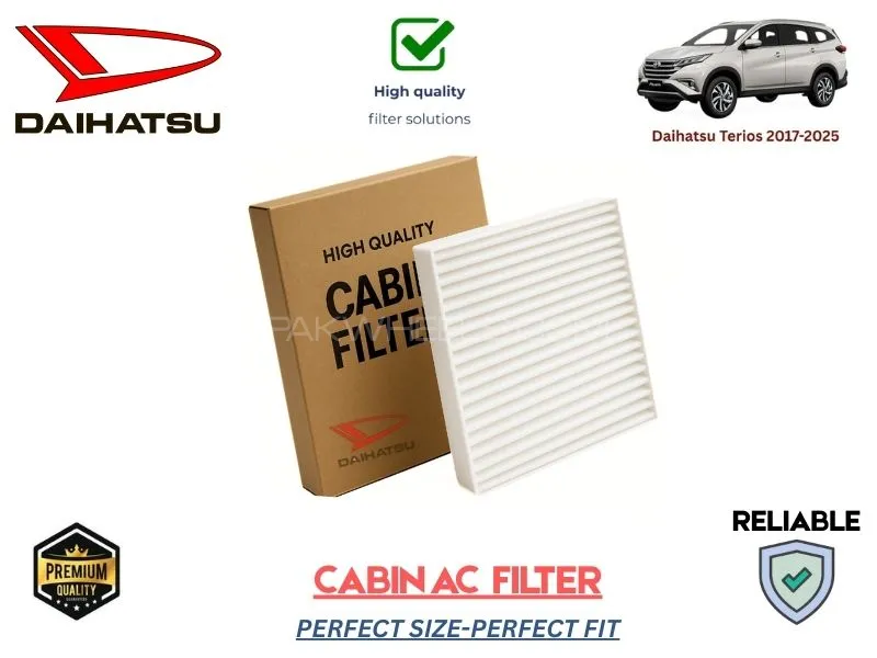 Daihatsu Terios 2017-2025 HIGH QUALITY CABIN FILTER Image-1