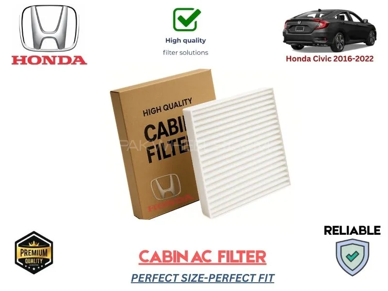 Honda Civic 2016-2022 HIGH QUALITY CABIN FILTER Image-1