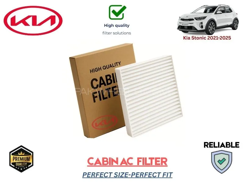 KIA Stonic 2021-2025 HIGH QUALITY CABIN FILTER Image-1