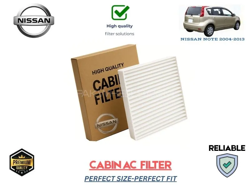 Nissan Note 2004-2013 HIGH QUALITY CABIN FILTER Image-1