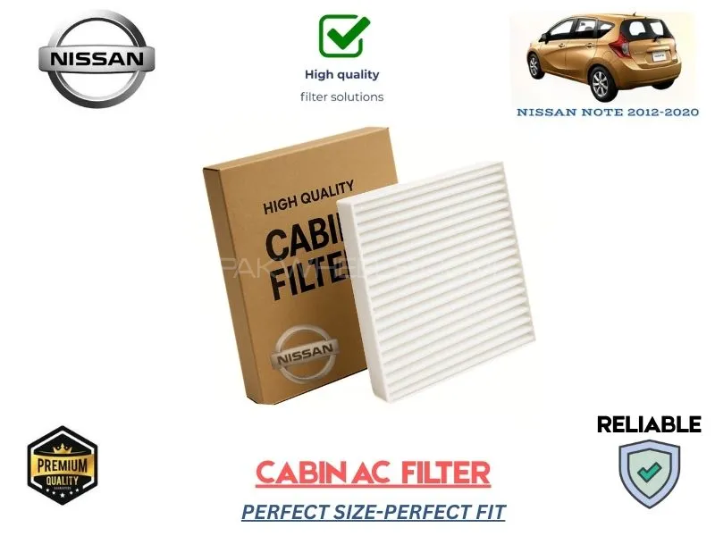 Nissan Note 2012-2020 HIGH QUALITY CABIN FILTER Image-1