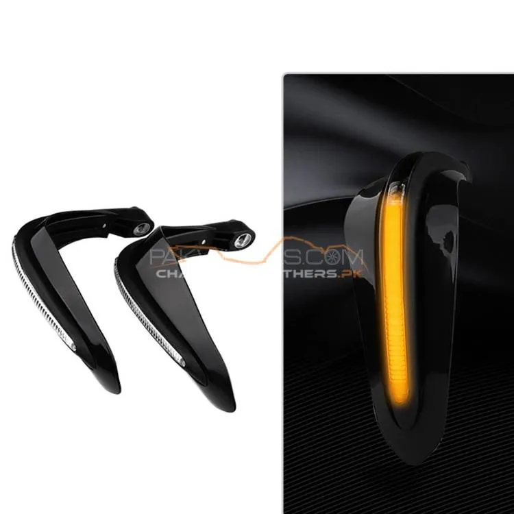 Led indicate hand protector guards Image-1
