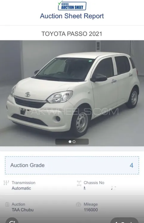 Toyota Passo 2021 for Sale in Islamabad Image-1