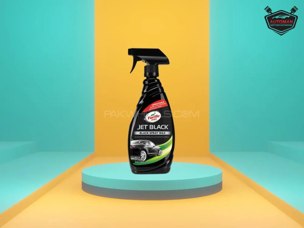 Turtle Jet Black Spray Wax Image-1