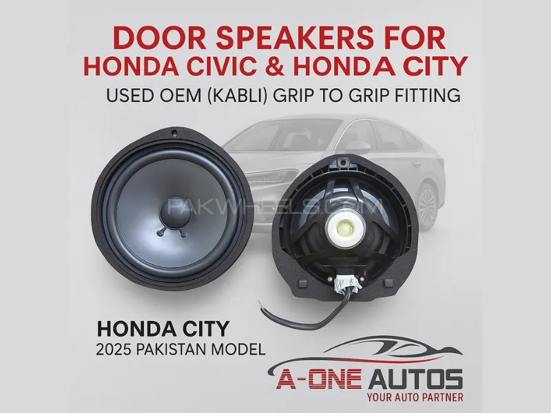 Door Speakers for Honda City / Civic - Used OEM | Grip to Grip Image-1