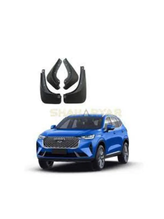 Haval H6 NB Mud Flaps Splash Guards Black 4 Pcs – Model 2016 to 2022 Image-1