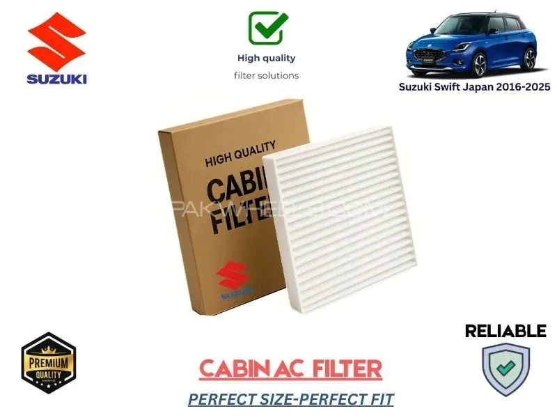 Suzuki Swift Japan 2016-2025 HIGH QUALITY CABIN FILTER Image-1