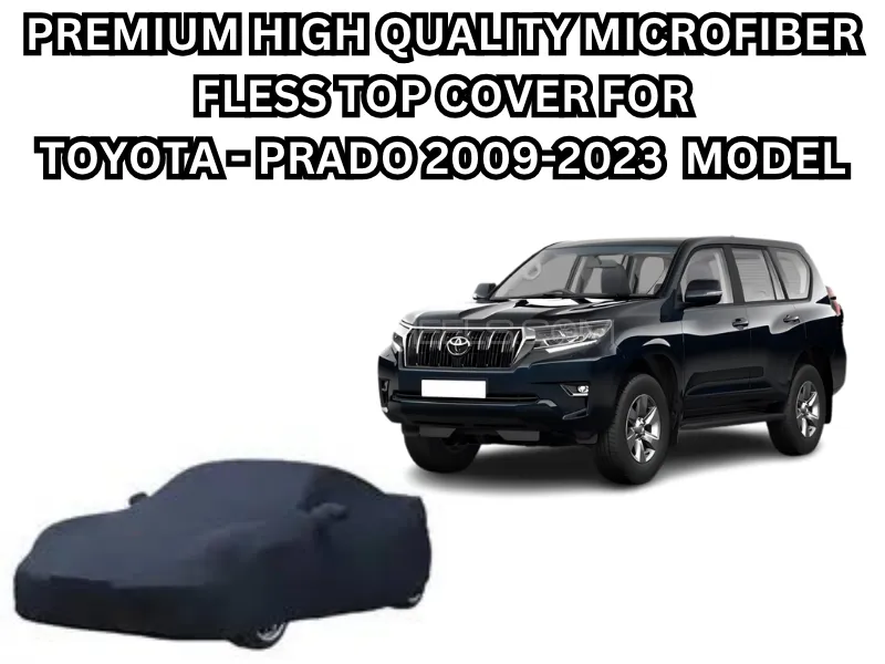Premium High-Quality Waterproof & Dust-Proof Microfiber Fleece Top Cover for Toyota Prado 2009-2023  Image-1