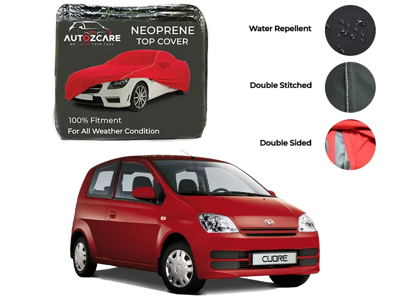 Daihatsu Cuore Neoprene Top Cover - Model 2000-2012 Image-1
