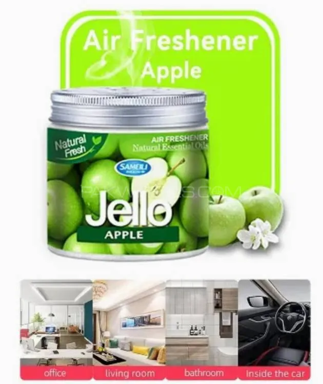 Jello Air Freshener Apple Flovour 220g Image-1