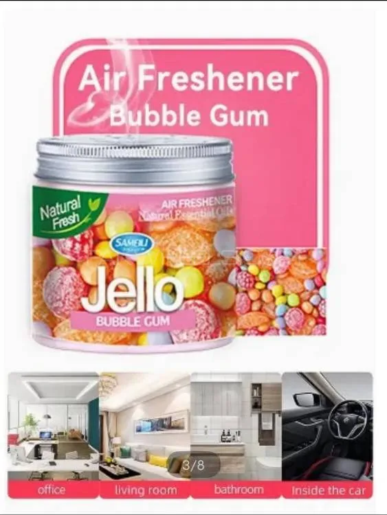 Jello Air Freshener Bubble Gum Flovour 220g Image-1