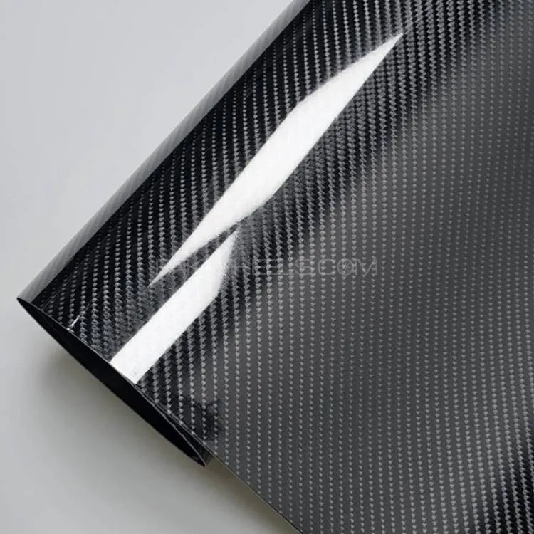 9D Shine (Carbon Fibre) Vinyl Wrap Image-1