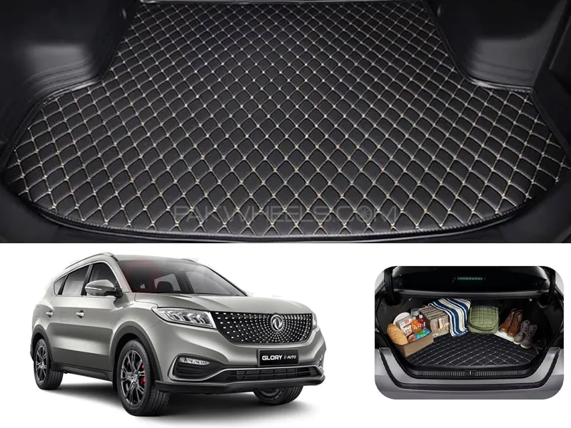 DFSK Glory 580 pro 7D Custom Car Trunk Mat - Model 2018-2025 Image-1