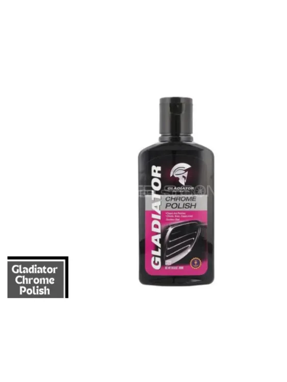 Gladiator Chrome Polish - 300 ML | Gladiator Chrome Polish Chrome Bumpers, Wheels and Accessories Image-1