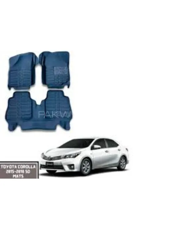  Toyota Corolla 2014-2025  5D Car Floor Mats Premium Quality Customized  Image-1