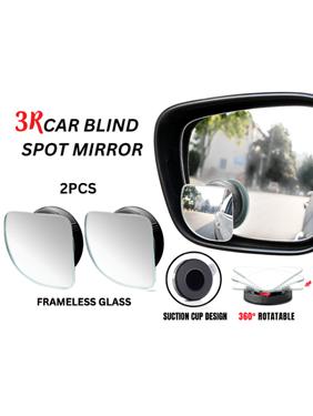 Car Vacuum Adsorption Blind Spot Mirror Suction Cup Design 360° High Quality -SILVER Convex Mirror . Car Vacuum Adsorption Blind Spot Mirror Suction Cup Design 360° High Quality -SILVER Convex Mirror .