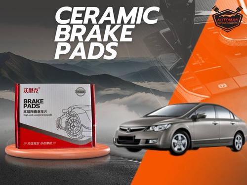 Premium Front Ceramic Brake Pads for Honda Civic 2006-2011 – High Performance  | Automanpk Premium Front Ceramic Brake Pads for Honda Civic 2006-2011 – High Performance  | Automanpk