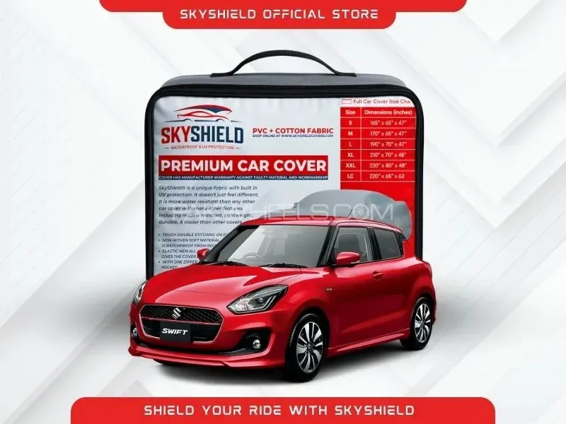 Car Covers PVC and Non Woven Fabric - Suzuki Swift 2024 Top Cover Car Care Image-1