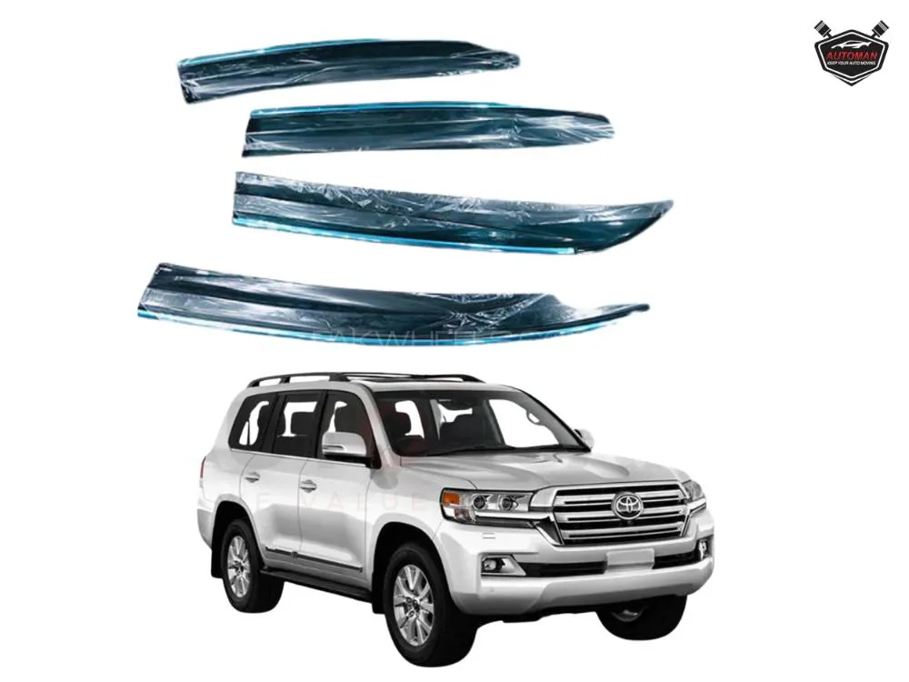 Premium Chrome Air Press & Sun Visor for Toyota Land Cruiser – Stylish & Functional Image-1
