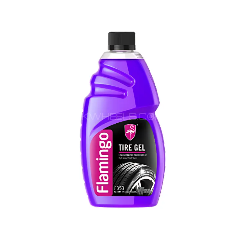 Flamingo Tire Gel – Long-Lasting Shine & UV Protection for Tyres | 500ml Image-1