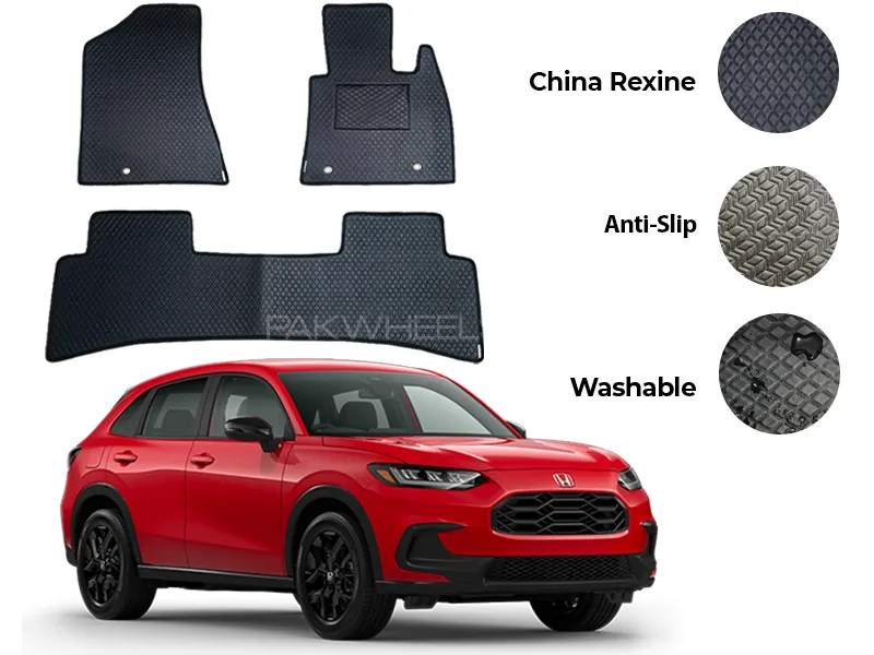 Honda HR-V China Rexine Floor Mat 3PCS - Model 2022-2025 Image-1