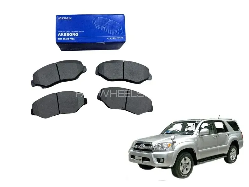 Toyota Surf 2002-2009 Front Disc Pad Akebono Japan AN-303wk Image-1